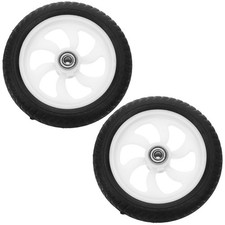  2 ruote di ricambio per carrello della spesa da supermercato, piccole ruote per