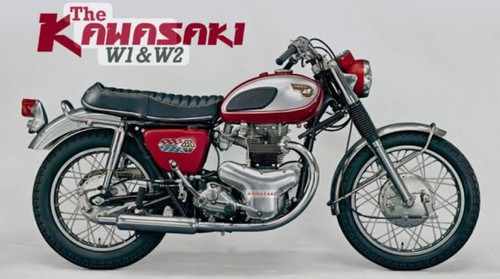 Kawasaki w650 74 set - w1/2,