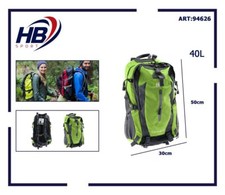 x Borsa Zaino Sportivo Campeggio Trekking Escursioni Viaggi 40 Litri 94626 dfh