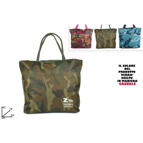 Borsa mare fantasia - fantasia, militare