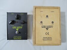 Electro-Harmonix Nero Russo Grande Manicotto Pedale Distorsione/Sostenitore con Scatola in Legno