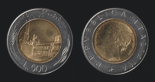 500 lire 1995 quirinale - 500,