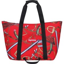 Nuova borsa Supreme Remington confezionabile 'Hermes' rossa SS14 scatola logo zaino vintage