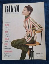 RIVISTA "RAKAM" MODA E LAVORI