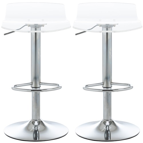 Homcom set sgabelli alti - 2,