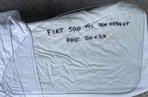 Vetro post laterale - laterale, dx