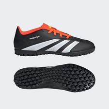Scarpe calcetto uomo Adidas Predator Club TF IG7711 Nero-Bianco-Arancione