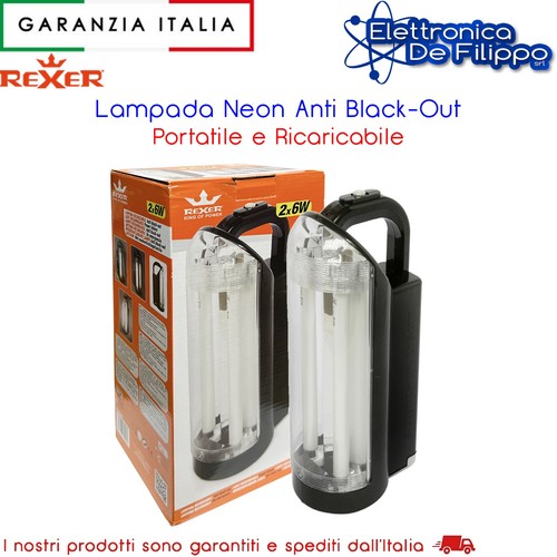 Lampada neon anti black out - lampada, black-out