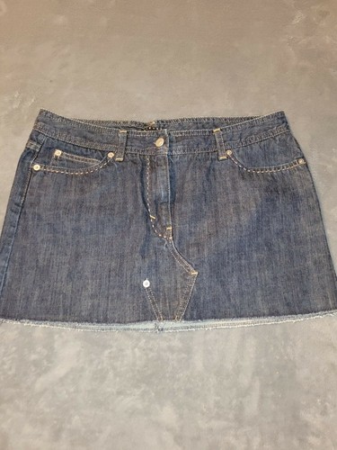 Gonna corta jeans - , denim