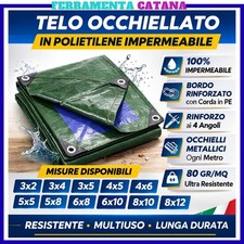 telone occhiellato telo