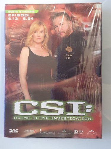 Dvd sealed serie i - serie, c.s.i.