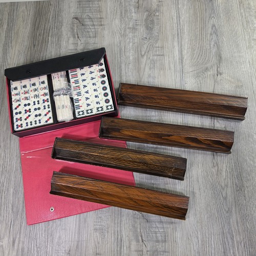 Set mahjong vintage con - set,