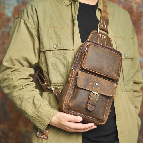 Borsa uomo vera pelle - da,