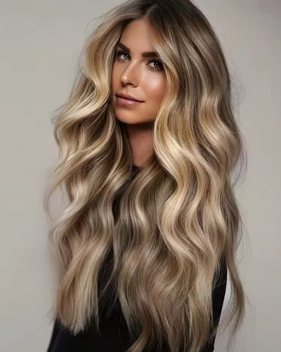 Body wave ombre - body, biondo