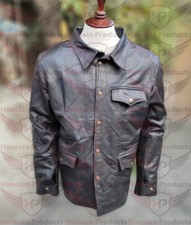 giacca pelle bovina stile