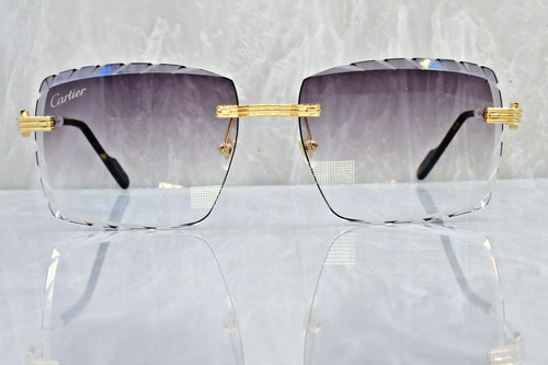 Cartier rimless diamond cut - cartier,