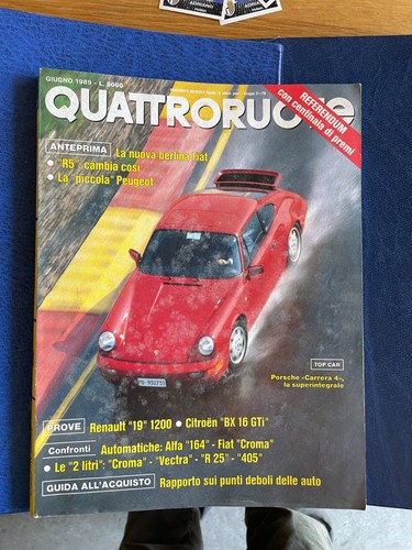 Rivista quattroruote giugno - rivista,