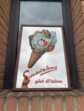 ?Insegna Specchio Sammontana Home Design Mirror MODERNARIATO ANNI 70 80 Vintage