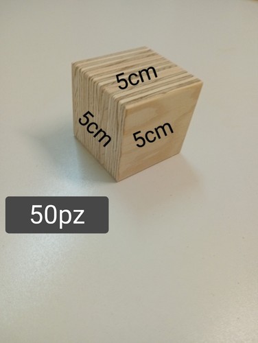 Cubi segnaposto legno - segnaposto,