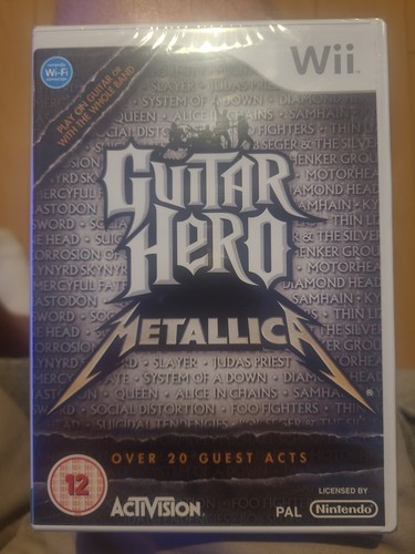 Guitar hero metallica - guitar, wii