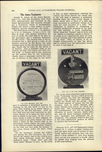 1908 carta pubblicitaria auto - carta,