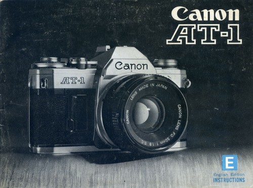 Canon 35mm fotocamera - canon, at-1