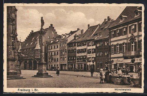 Cartolina friburgo br - friburgo, i.