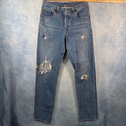 Jeans blu levis 501 - jeans,