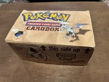 Pokemon Fossil Card Box 1999