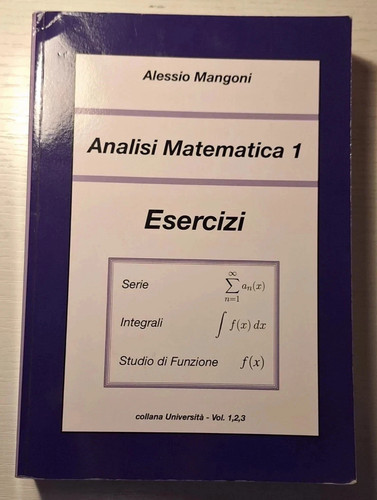 Libro analisi matematica 1 - di,