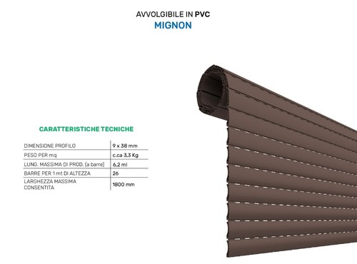 Tapparella avvolgibile pvc - avvolgibile,