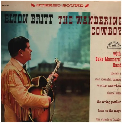 Elton britt with - lp,