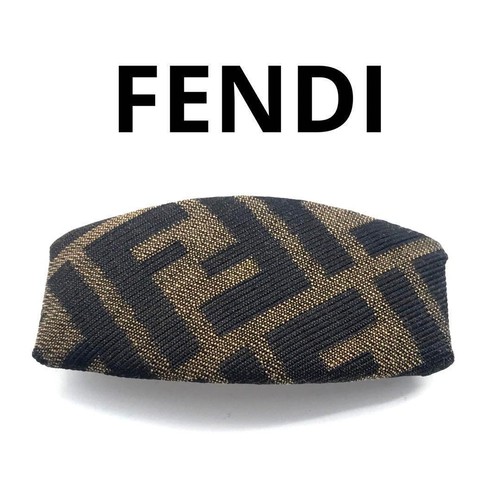 Fendi zuccha hair barrette oro - hair,