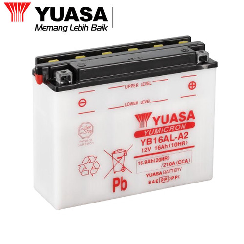 Batteria yuasa yb16al 12v - batteria, yb16al-a2
