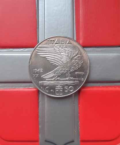 50 centesimi 1942 - (£),