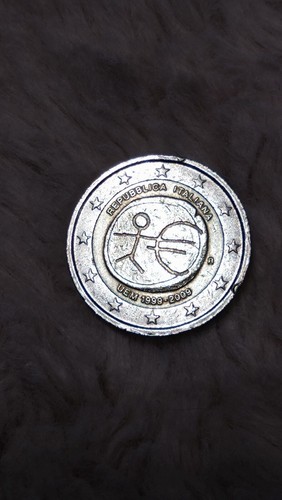 Moneta euro rara - da,