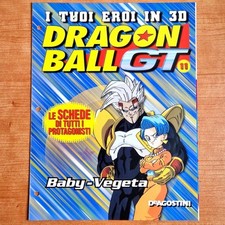 Fascicolo #11 BABY VEGETA Schede I Tuoi Eroi In 3D DRAGON BALL GT De Agostini  
