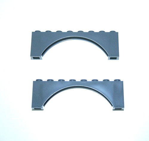 Lego arco pietra 1x8x2 - 2x, lego®