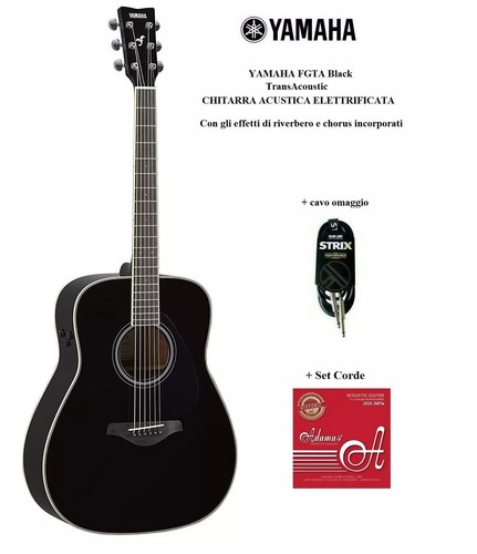 Yamaha fgta transacoustic - fgta, bk