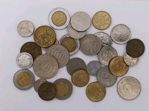 Monete mondiali lotto - mondiali, 25+