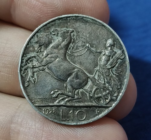 Lire 1928 biga non - lire,