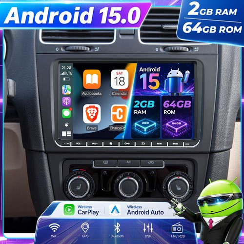 Autoradio 64gb android 15 - autoradio, 9"