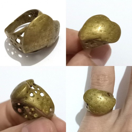 Raro anello bronzo - anello, in
