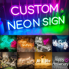 Led Personalizzabile Scritta Neon Personalizzata, Scritta Led Personalizzabile, 