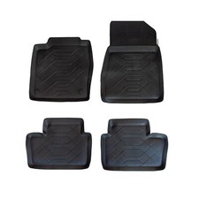 NISSAN JUKE 2° SERIE da 2019 a 2025 Set 4 Tappetini in gomma ORIGINALI con logo