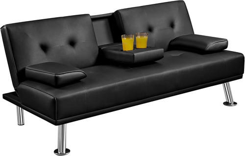Divano letto con cuscini - letto, 2
