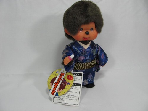Bambola peluche monchichi - bambola,