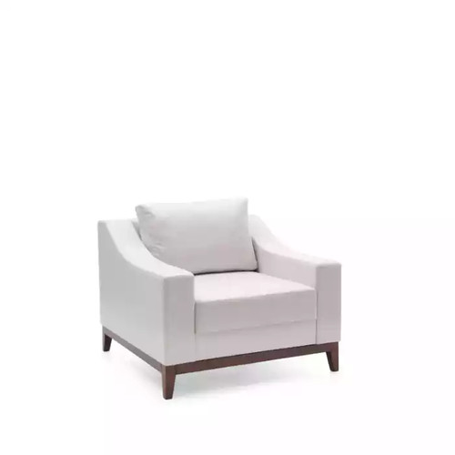 Poltrona bianca scandinava