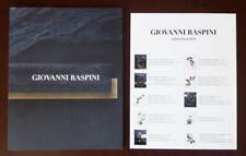 Catalogo GIOVANNI RASPINI 2019 dépliant brochure bracciali collane anello 
