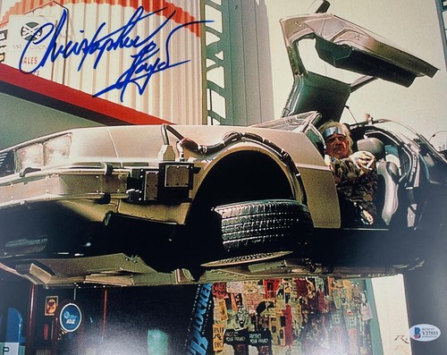 Foto firmata christopher lloyd - firmata,